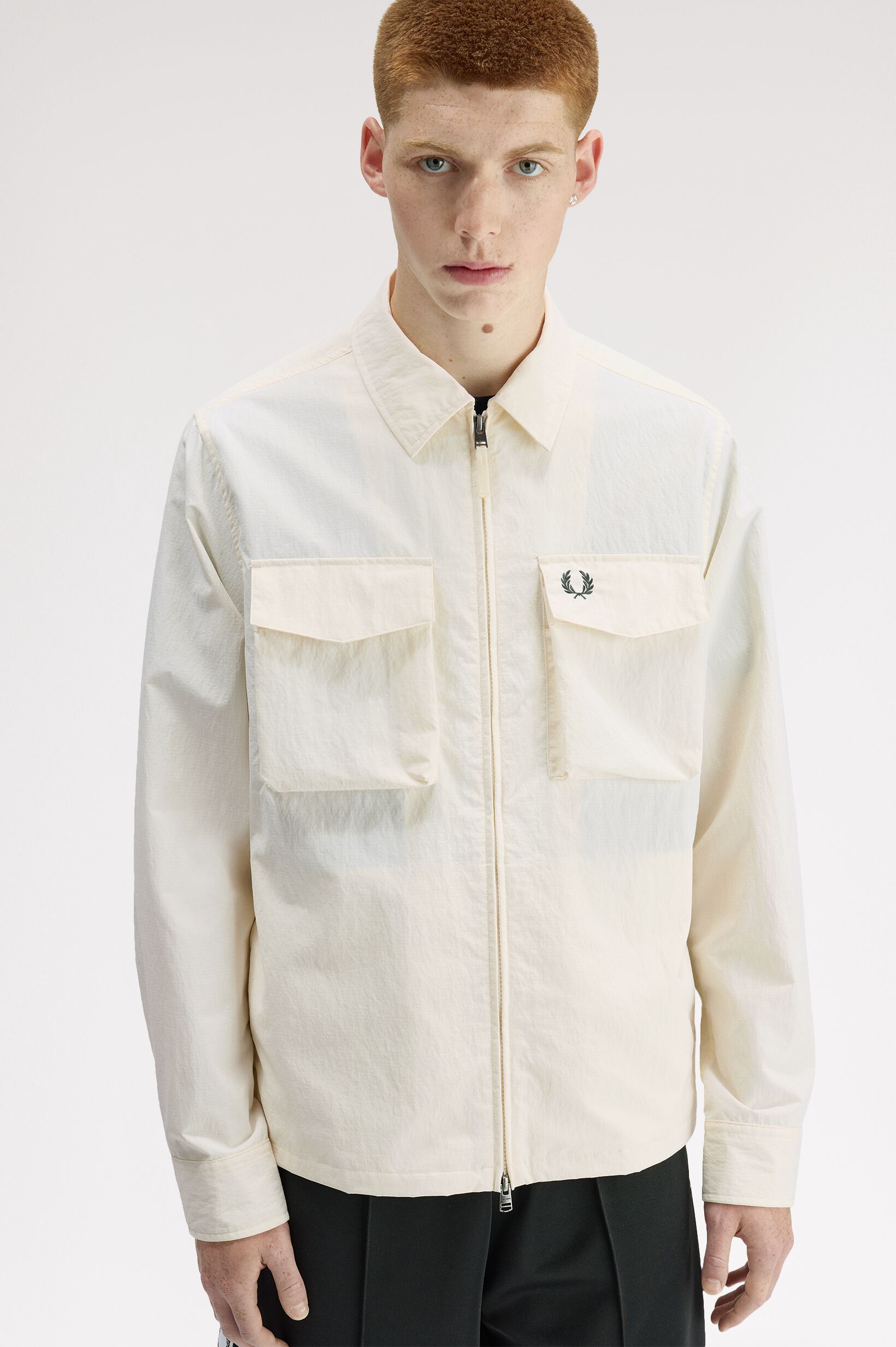 FRED PERRY 「Ripstop Pocket Overshirt／リップストップポケットオーバーシャツ」|ブルゾン・スタジャン|
