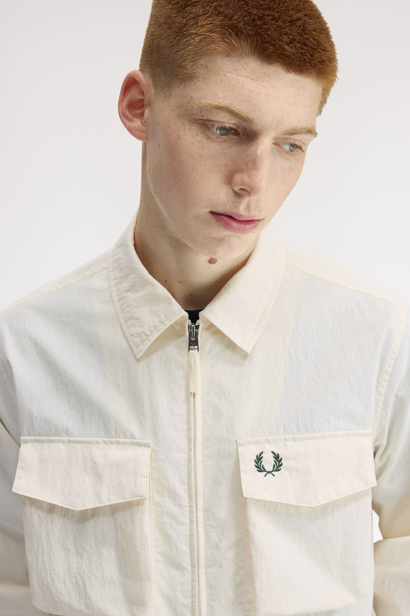 FRED PERRY 「Ripstop Pocket Overshirt／リップストップポケットオーバーシャツ」|ブルゾン・スタジャン|