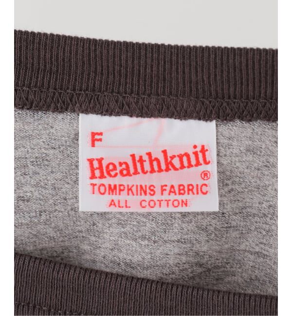  「HEALTH KNIT TOMPKINS JERSEY RINGER S/S：Tシャツ」|Tシャツ・カットソー|