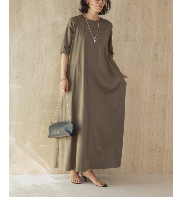 VERMEIL par iena「Smooth マキシワンピース」|ワンピース|