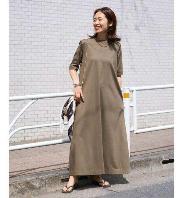 VERMEIL par iena「Smooth マキシワンピース」|ワンピース|