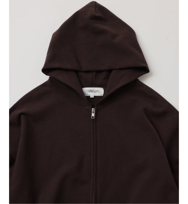 JOURNAL STANDARD「【FOLL / フォル】double twisted sweat zip hoodie」|パーカー|