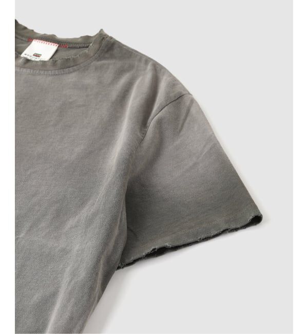 JOURNAL STANDARD「MOOJI MOOJI / ム―ジ ム―ジ OVERSIZE CROP T-SHIRTS AGED」|Tシャツ・カットソー|