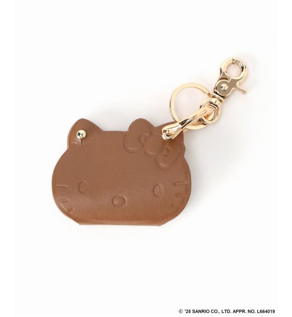 Spick and Span「《追加》HELLO KITTY S&S HASHIBAMI FACE レザーチャーム」|キーケース|