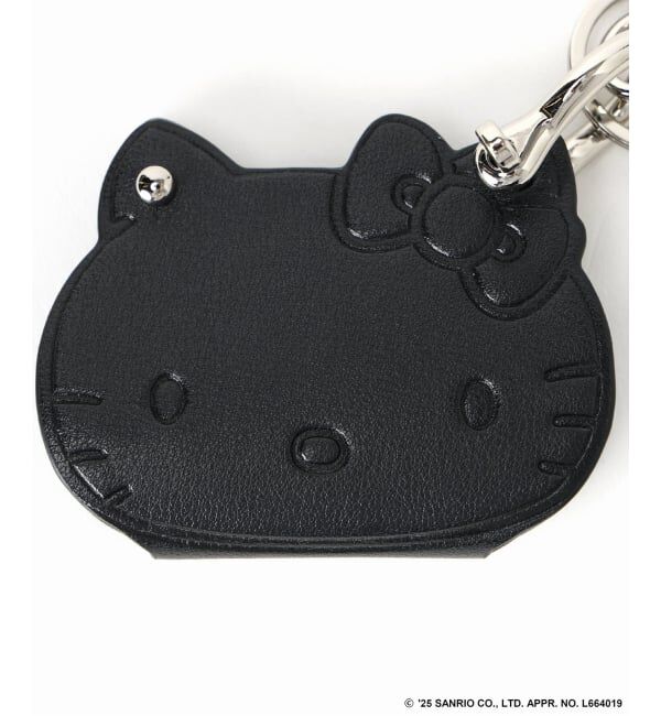 Spick and Span「《追加》HELLO KITTY S&S HASHIBAMI FACE レザーチャーム」|キーケース|