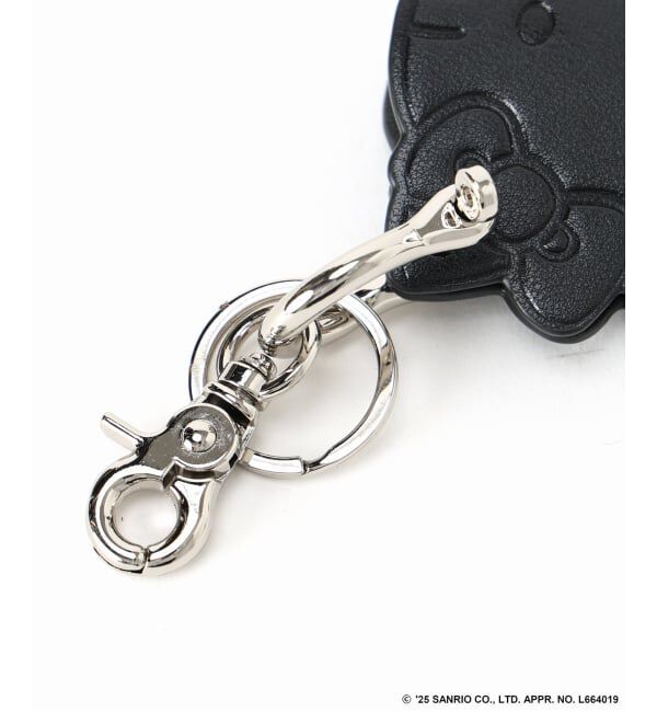 Spick and Span「《追加》HELLO KITTY S&S HASHIBAMI FACE レザーチャーム」|キーケース|