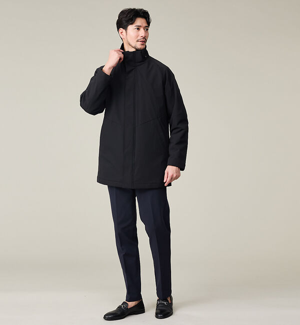 ABAHOUSE「【SMART CLOSET】フーデッド スタンドブルゾン」|ブルゾン・スタジャン|