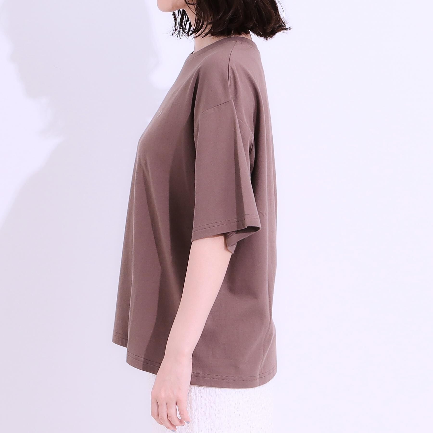 SHOO･LA･RUE「【選べる4柄】コットンプリントロゴTシャツ」|Tシャツ・カットソー|