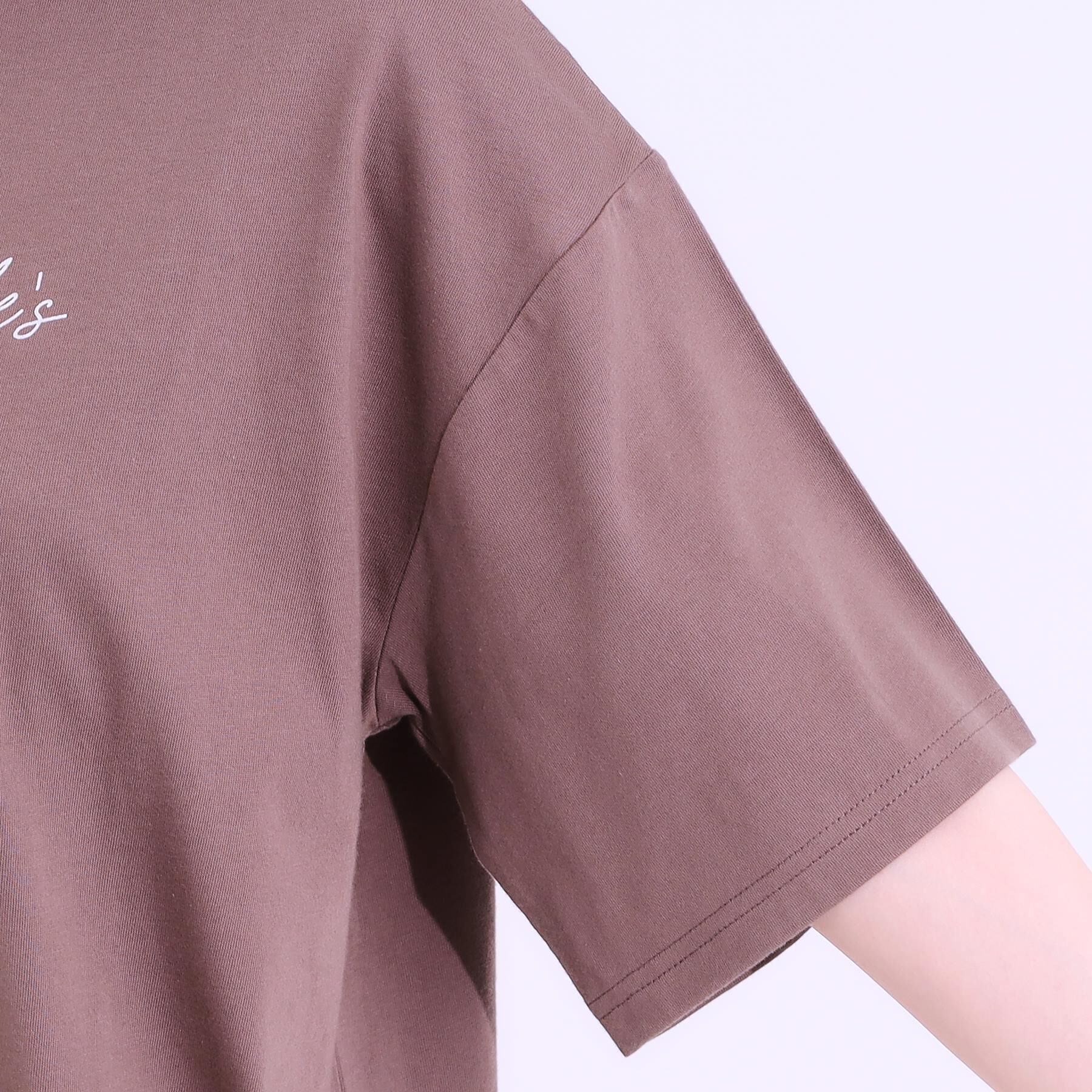 SHOO･LA･RUE「【選べる4柄】コットンプリントロゴTシャツ」|Tシャツ・カットソー|