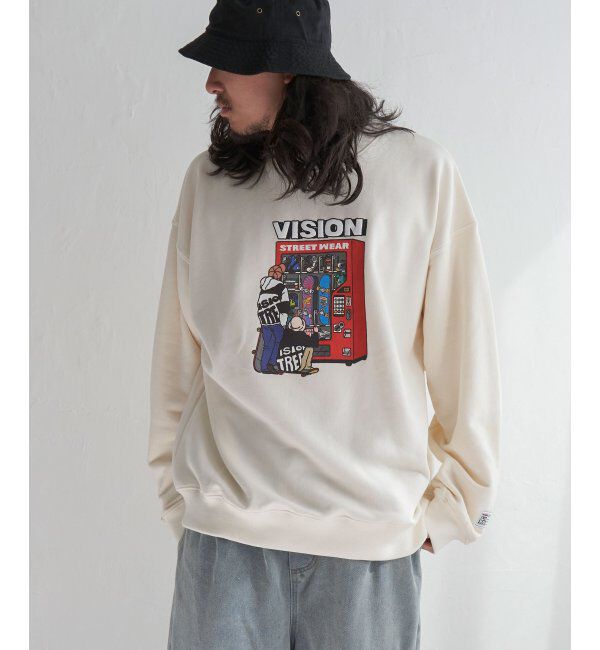 VENCE share style「VISION STREET WEAR ビジョンストリートウェア スケボー自販機トレーナー」|スウェット・ジャージ|