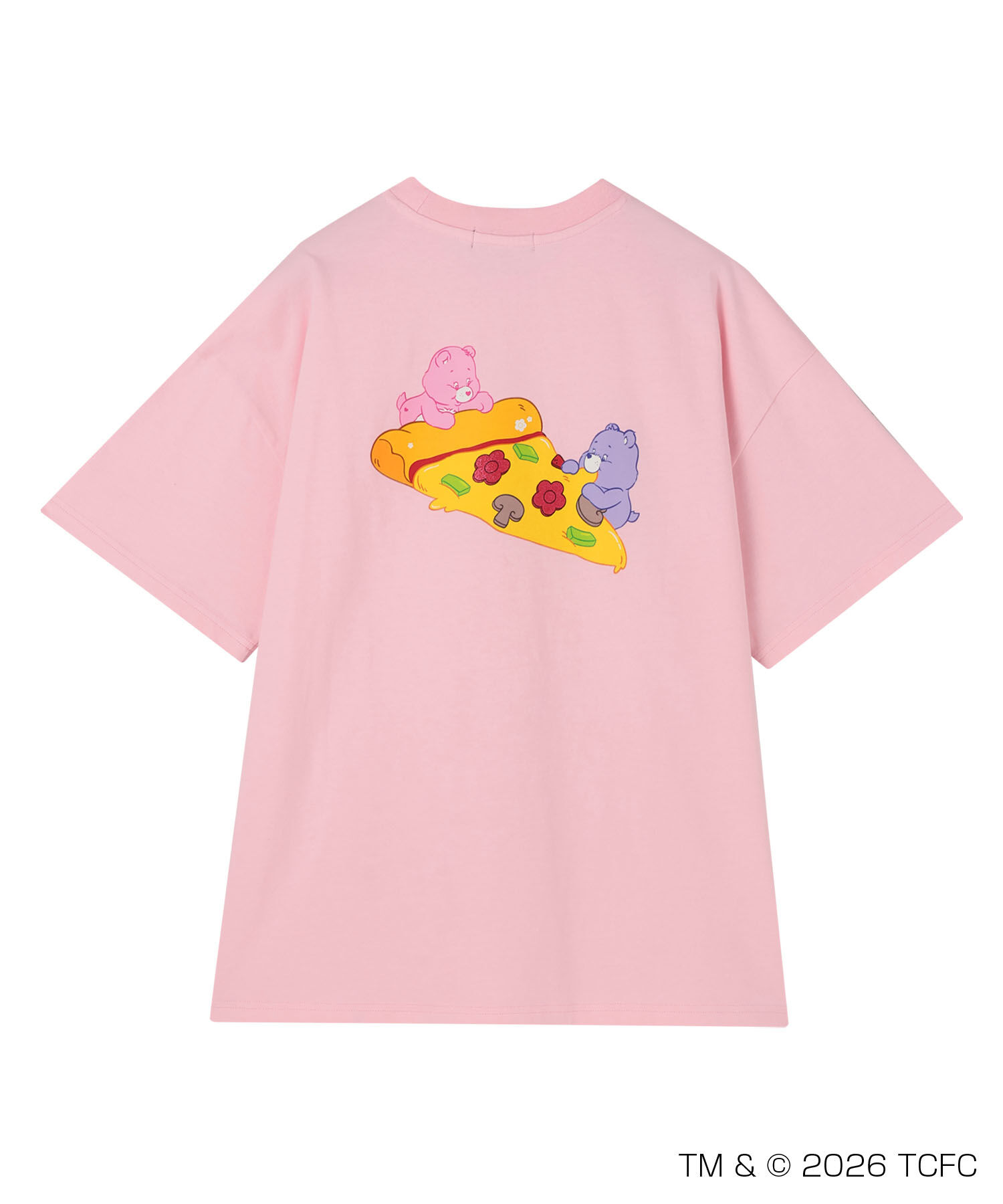 MARY QUANT「Care Bears(TM) ピザビッグ Tシャツ」|Tシャツ・カットソー|