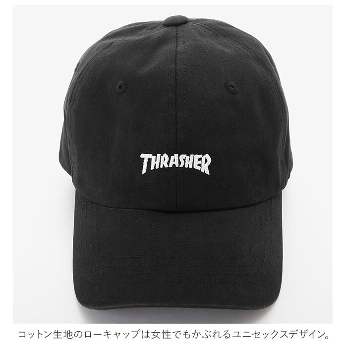 BACKYARD FAMILY「スラッシャー キャップ 通販 メンズ レディース ブランド THRASHER ローキャップ 浅め」|キャップ・キャスケット|