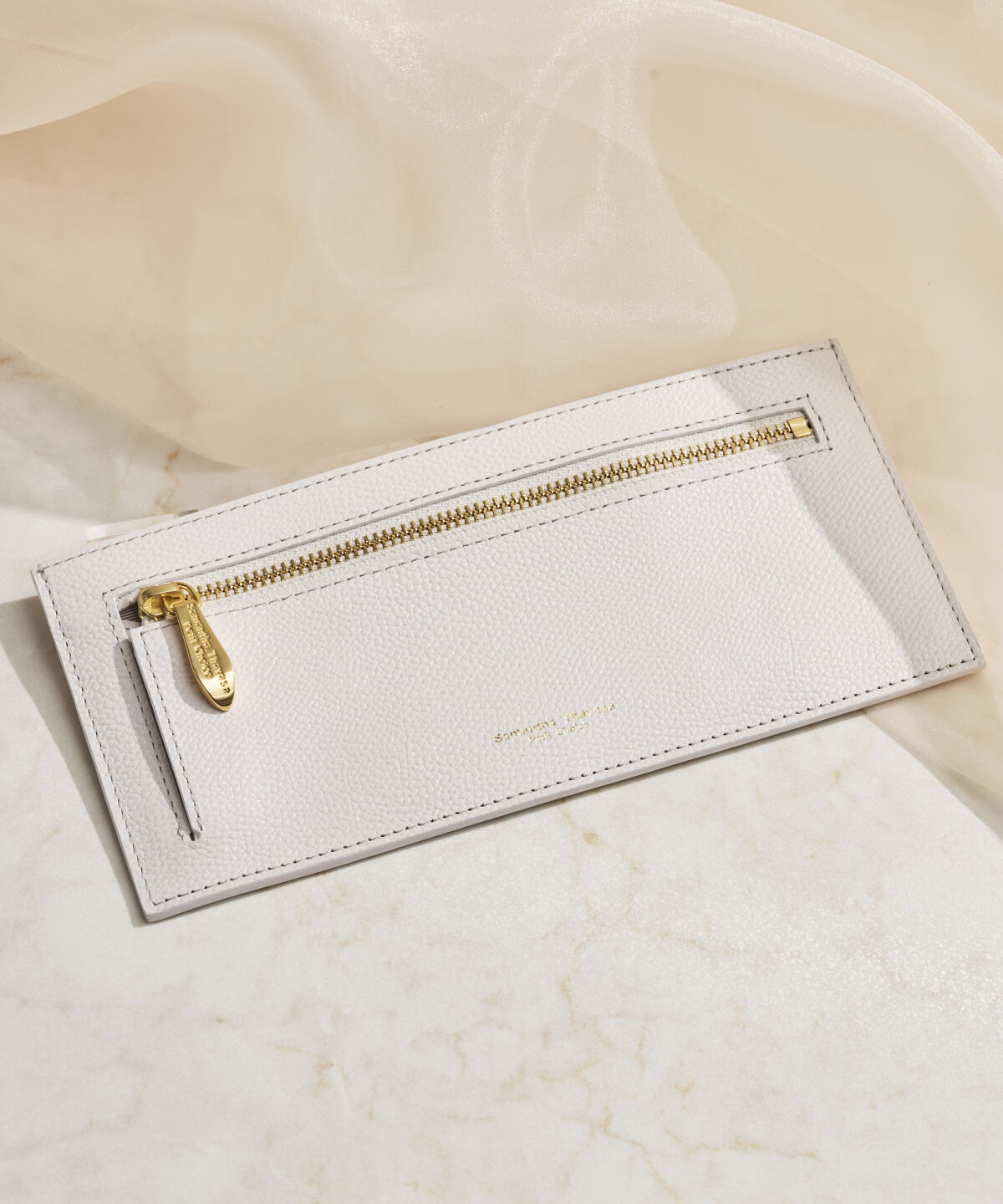 Samantha Thavasa Petit Choice「シンプル長財布」|財布|オフホワイト