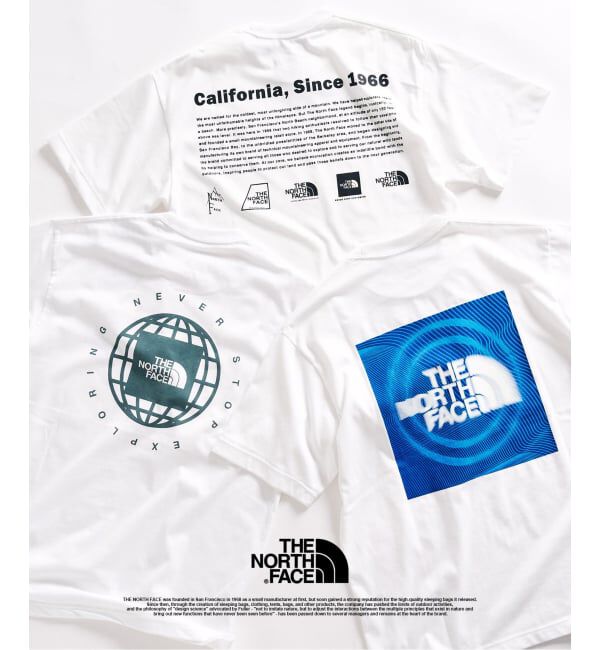 417 EDIFICE「THE NORTH FACE / ザ ノースフェイス S/S Warp Noise Tee」|Tシャツ・カットソー|