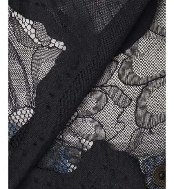 FRAMeWORK「≪追加≫ESTHE OVERSIZED SHEER LACE シャツ」|シャツ・ブラウス|