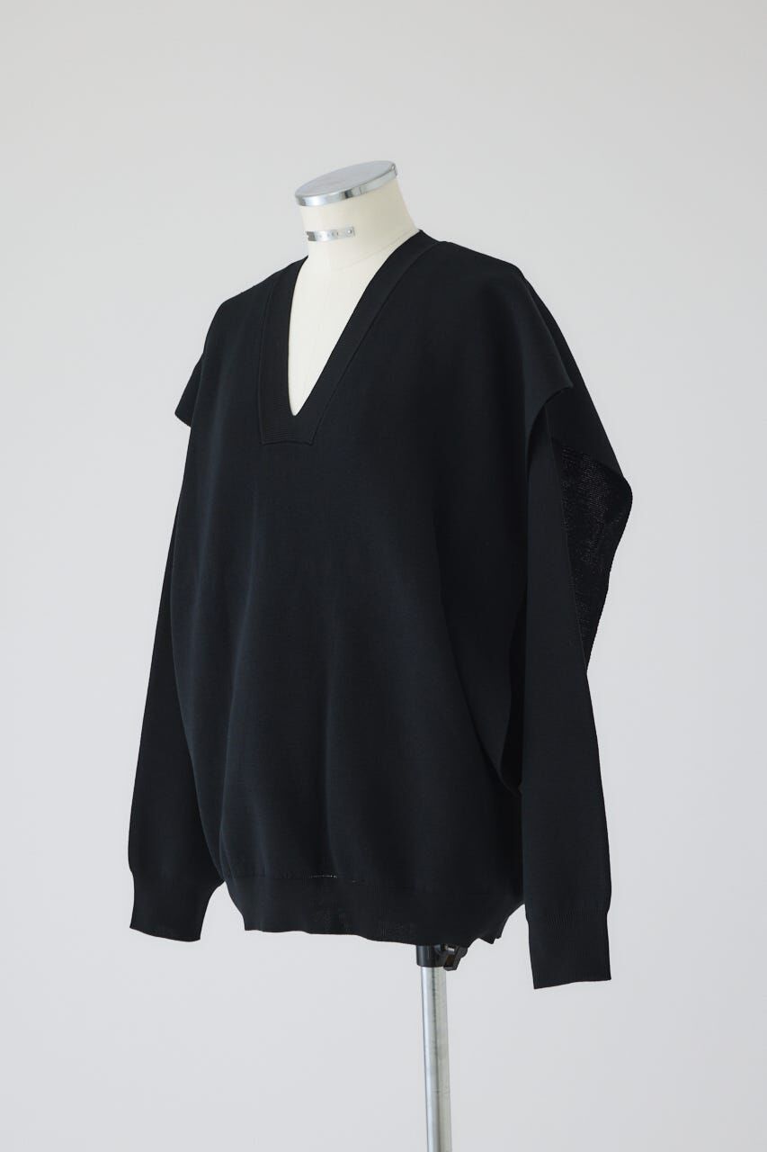 RIM.ARK 「Side open oversized knit PO」|ニット・セーター|