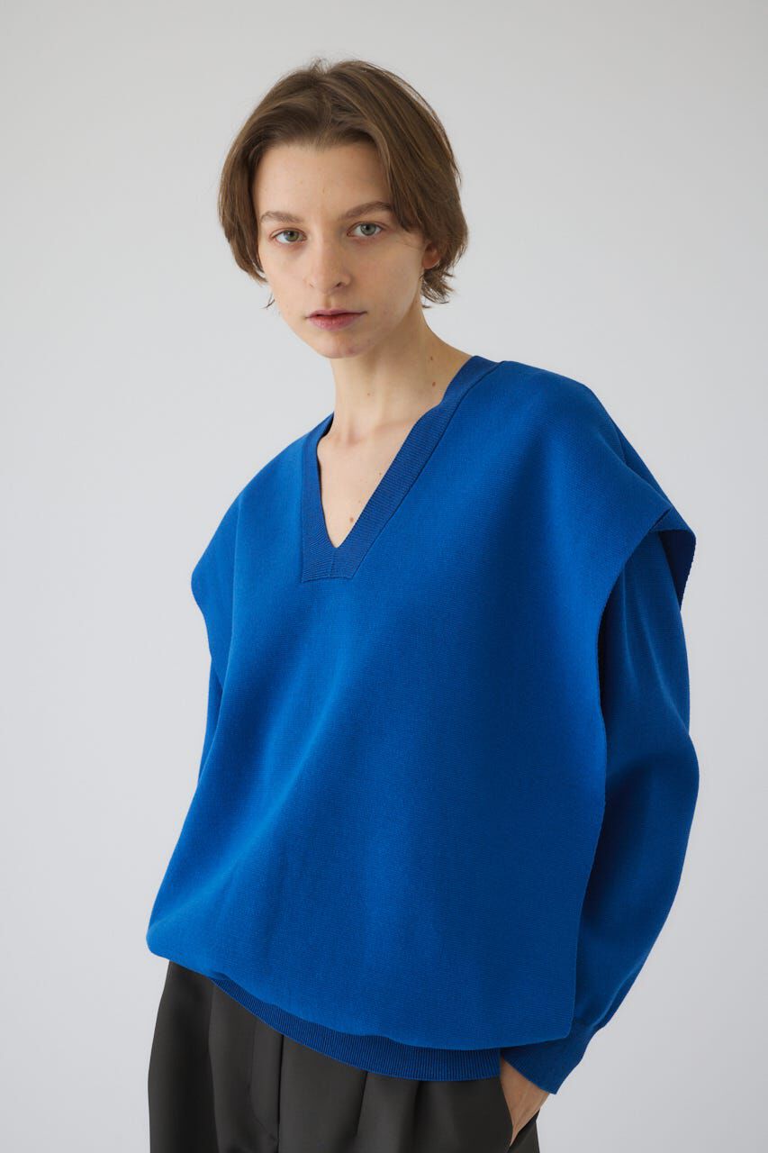 RIM.ARK 「Side open oversized knit PO」|ニット・セーター|