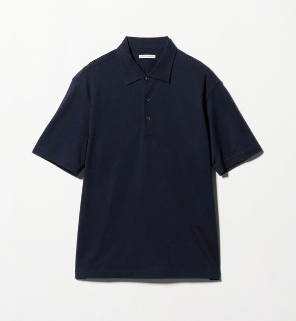 UNITED ARROWS「カノコ ワンピースカラー ポロシャツ COMFORT EASY-MODEL 抗菌防臭」|ポロシャツ|