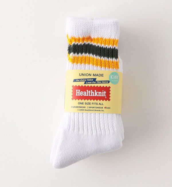 UNITED ARROWS green label relaxing「＜Healthknit＞3ライン ソックス / キッズ  19cm-21cm」|ソックス|