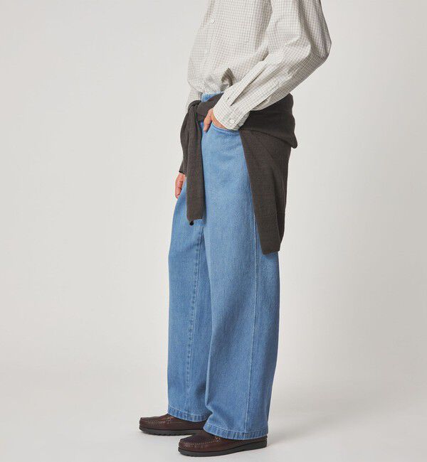 STEVEN ALAN「＜Steven Alan＞ デニム Lポケット スラックス」|デニム|