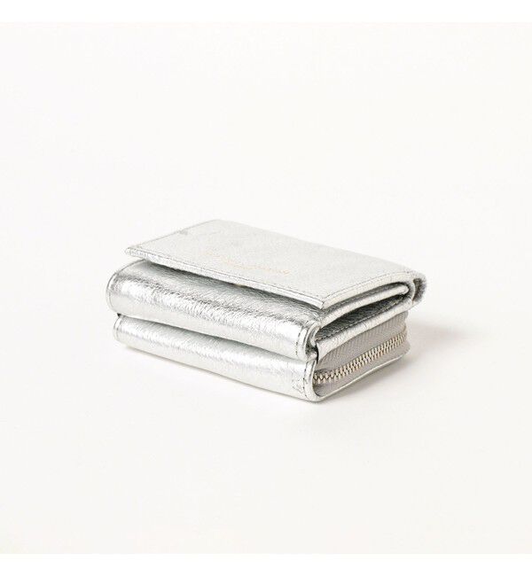 Demi-Luxe BEAMS 「GIANNI CHIARINI / メタリック コンパクトウォレット」|財布|