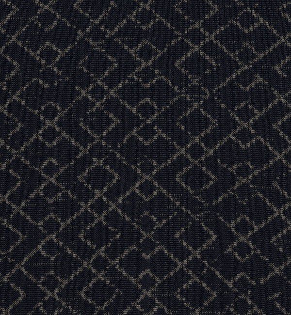 TOMORROWLAND MENS「TOMORROWLAND tricot ジオメトリック柄 強撚ハイゲージコットンニットTシャツ」|ニット・セーター|