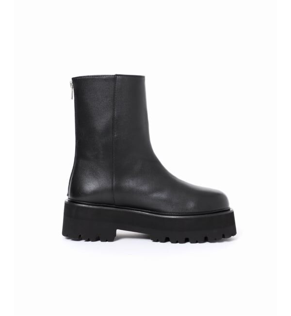 VERMEIL par iena「《追加2》CAMINANDO カミナンド 別注 ウシロZIPブーツ」|ショートブーツ|