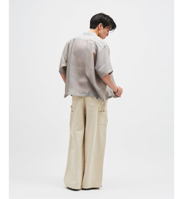 JOURNAL STANDARD「シャンブレー メッシュ レギュラー 半袖 シャツ」|シャツ・ブラウス|
