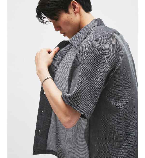 JOURNAL STANDARD「シャンブレー メッシュ レギュラー 半袖 シャツ」|シャツ・ブラウス|