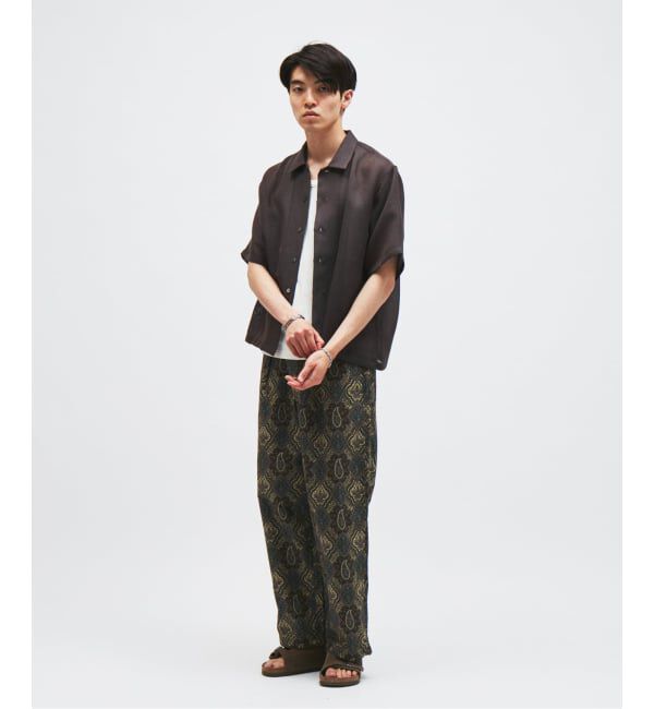 JOURNAL STANDARD「シャンブレー メッシュ レギュラー 半袖 シャツ」|シャツ・ブラウス|