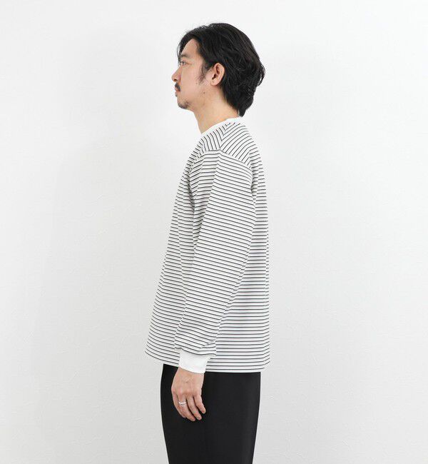 NOLLEY'S goodman「シルケットボーダーロンＴ 26SS」|Tシャツ・カットソー|