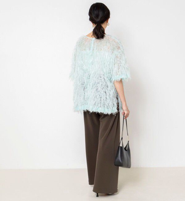NOLLEY'S sophi「【一部WEB限定カラーアイテム】《セットアップ対応》ツイルバイヤス洗練美脚パンツ」|その他|
