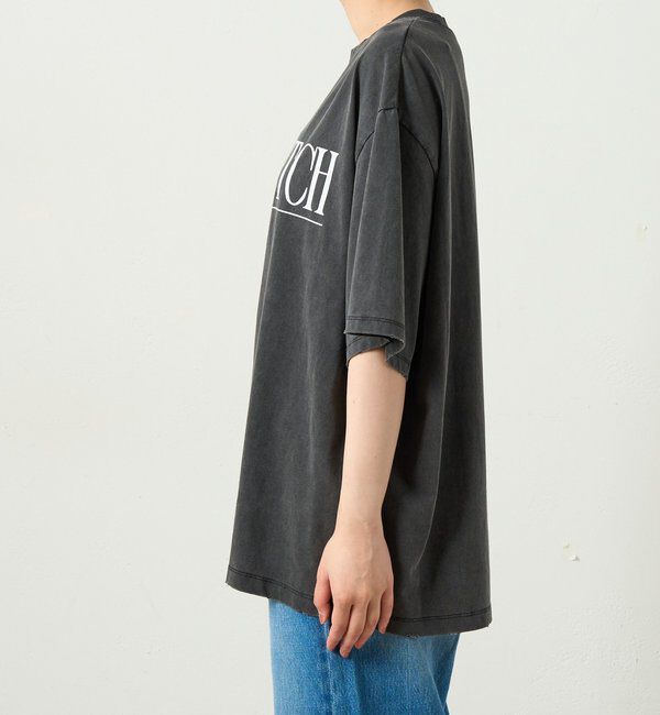  「予約【A・MONN】【綿100%/オーバーサイズ】ON SWITCH tee」|Tシャツ・カットソー|