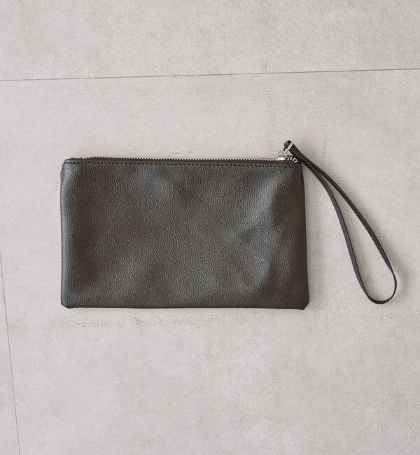  「【ポーチ付き/A4収納可】レザープレーンBAG」|トートバッグ|