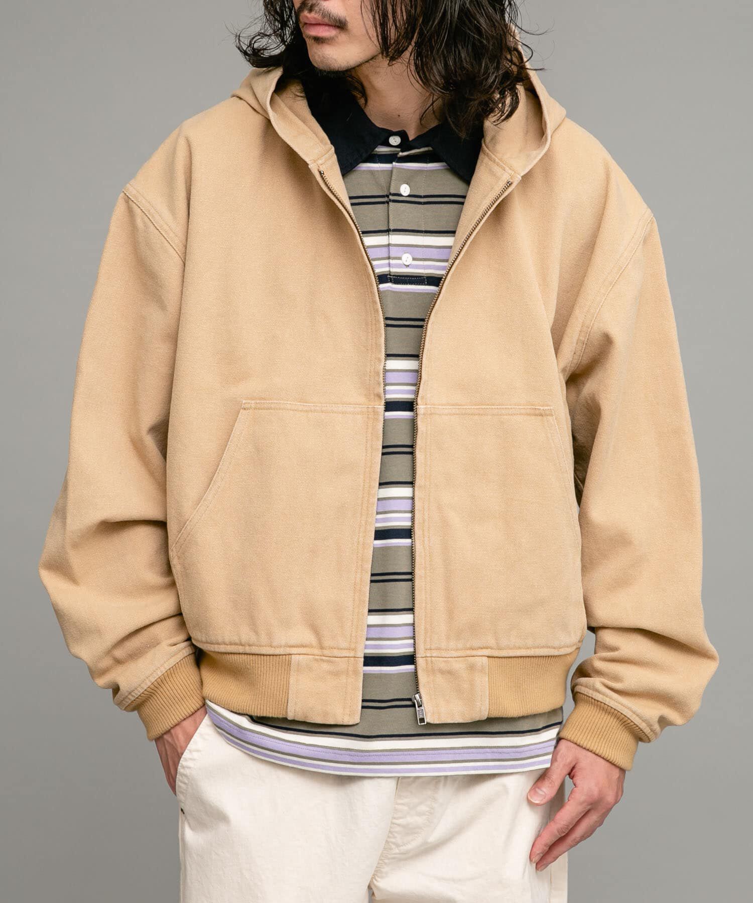 Sonny Label 「ダックフーデッドショートブルゾン」|ブルゾン・スタジャン|