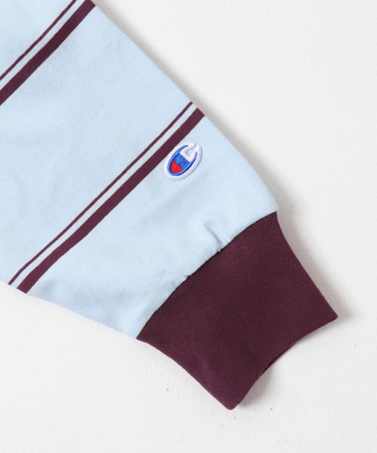 URBAN RESEARCH DOORS「Champion　LONGSLEEVE BORDER POLO」|Tシャツ・カットソー|