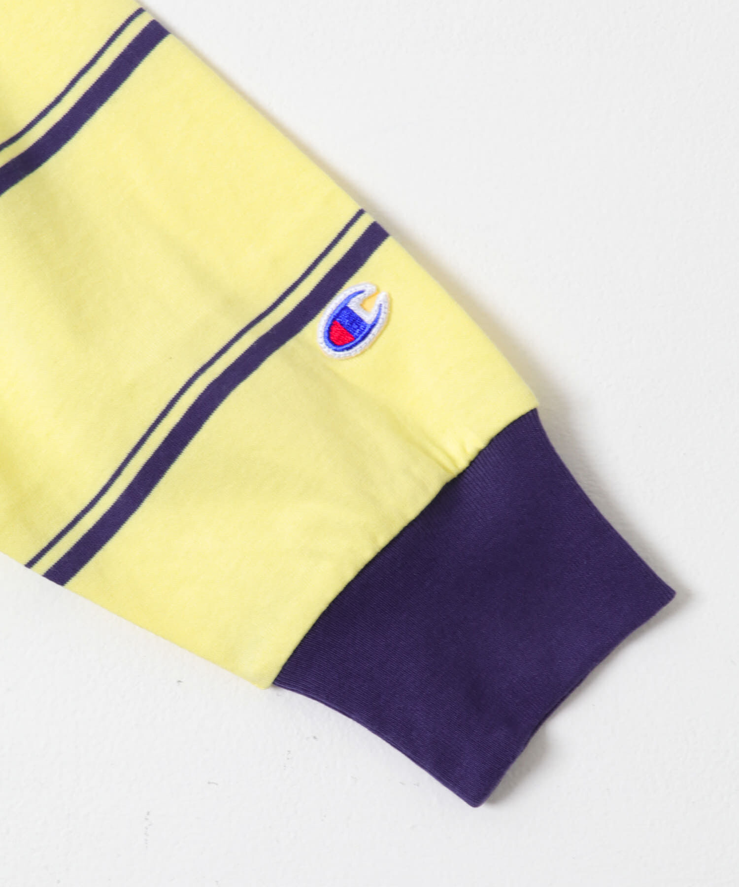 URBAN RESEARCH DOORS「Champion　LONGSLEEVE BORDER POLO」|Tシャツ・カットソー|