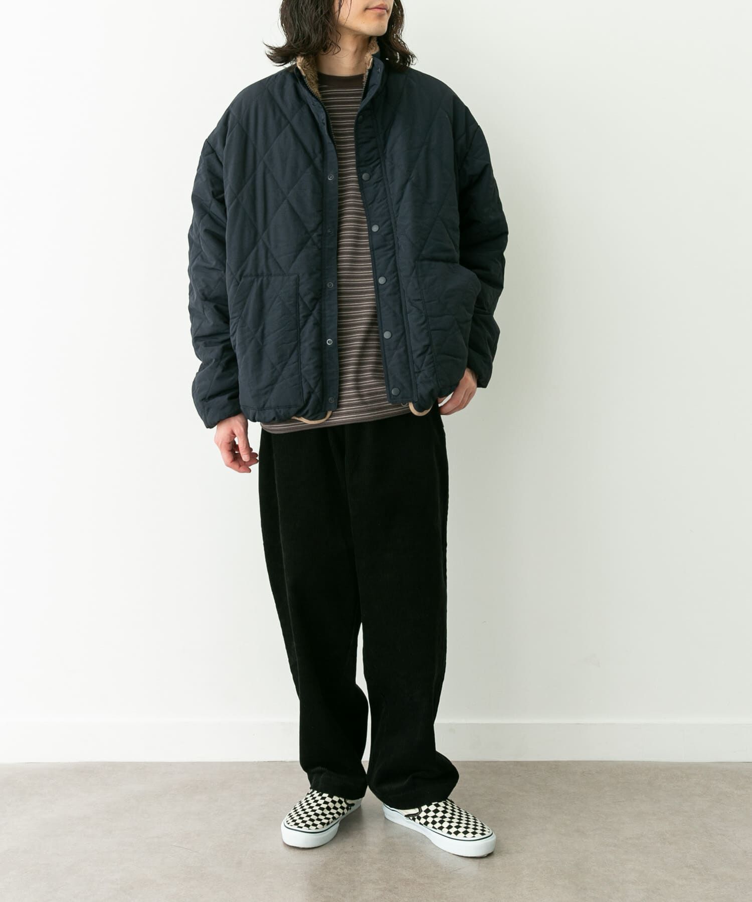 Sonny Label 「リバーシブルスタンドブルゾン」|ブルゾン・スタジャン|