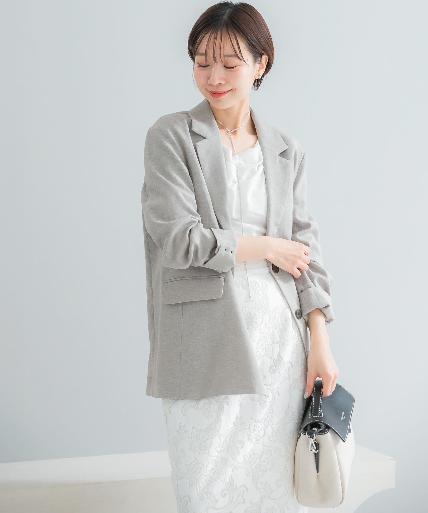 URBAN RESEARCH ROSSO「リネンライクシングルテーラードジャケット」|その他|