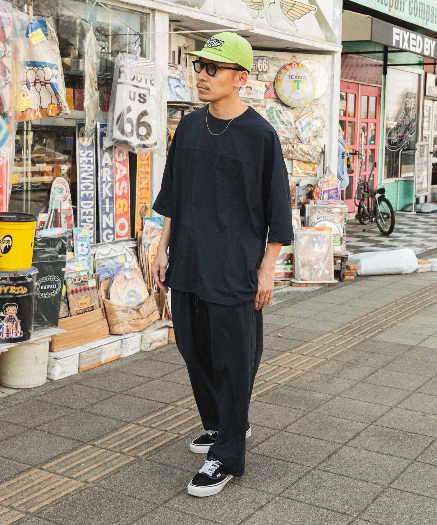 URBAN RESEARCH「Wide Dad　BREEZY TECH SHORT-SLEEVE T-SHIRTS」|Tシャツ・カットソー|
