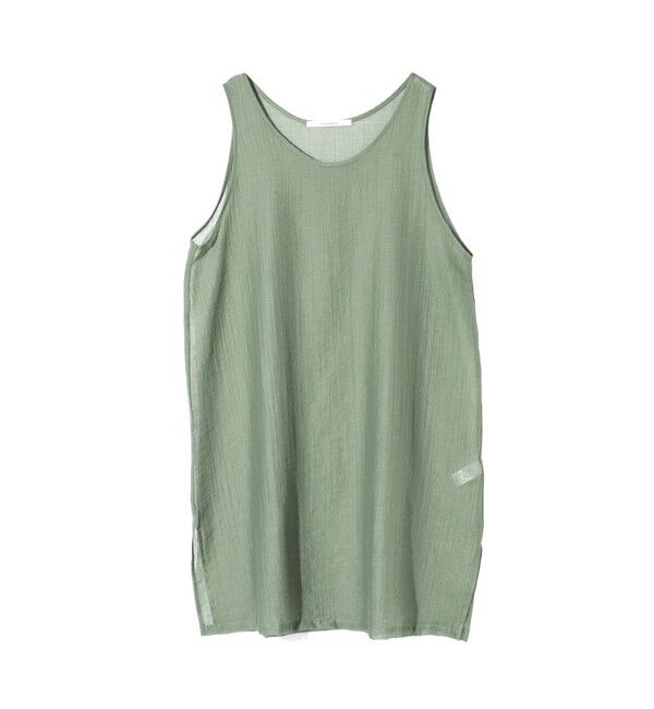MIDIUMISOLID「MIDIUMISOLID for Ladies レイヤードシアーワンピース」|ワンピース|