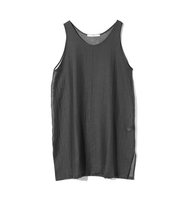 MIDIUMISOLID「MIDIUMISOLID for Ladies レイヤードシアーワンピース」|ワンピース|ブラック