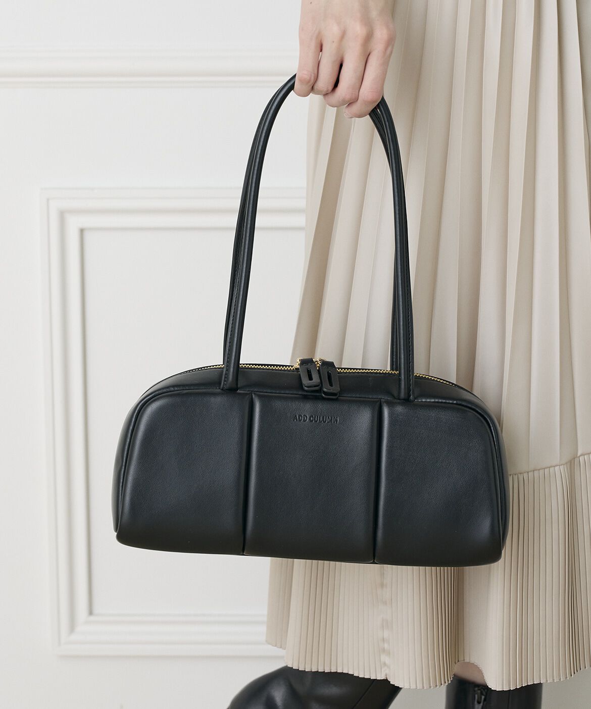 INED「《SUPERIOR CLOSET》PUFF THREE BOSTON バッグ《ADD CULUMN》」|ショルダー・メッセンジャー|