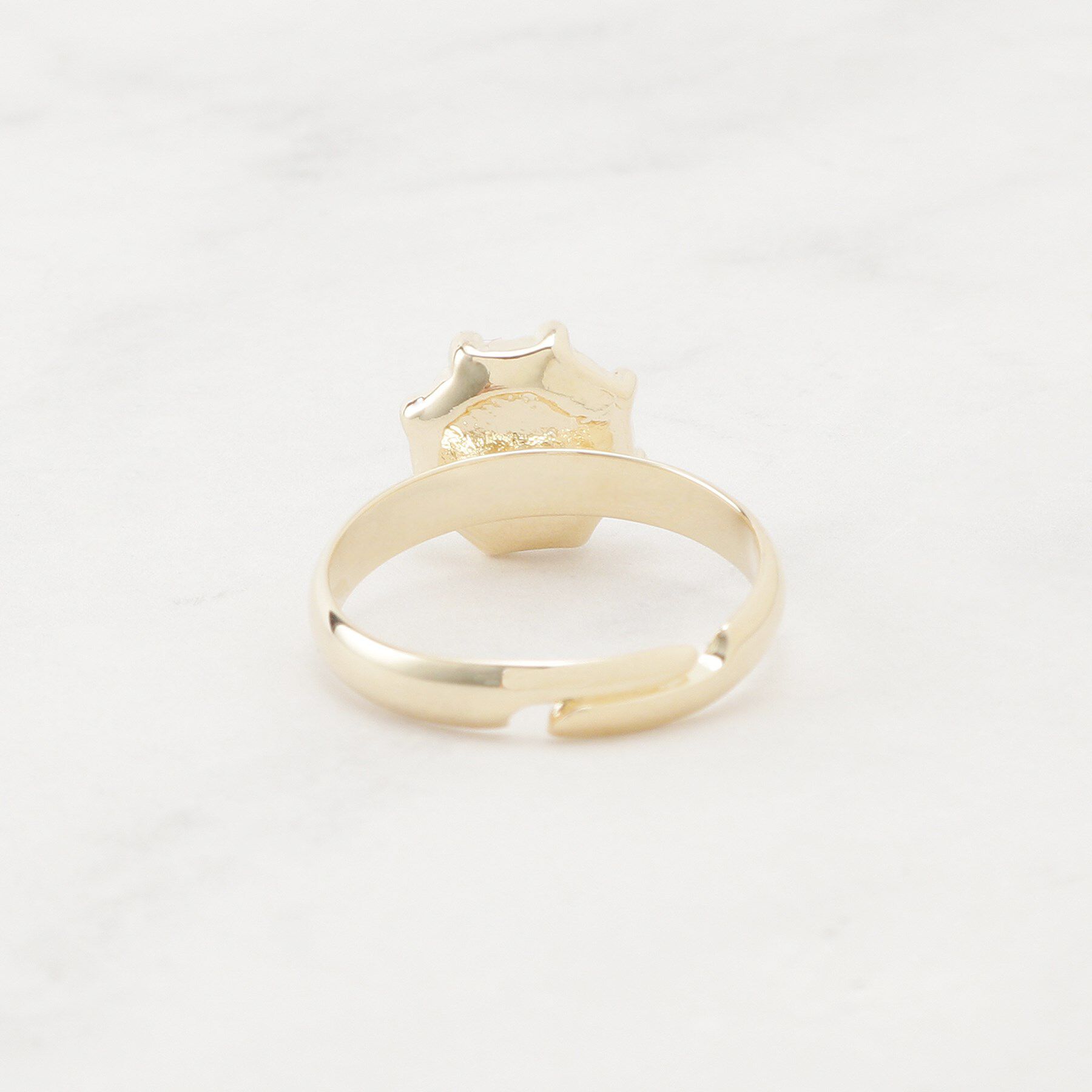 Couture broach「パール調モチーフリング」|リング|