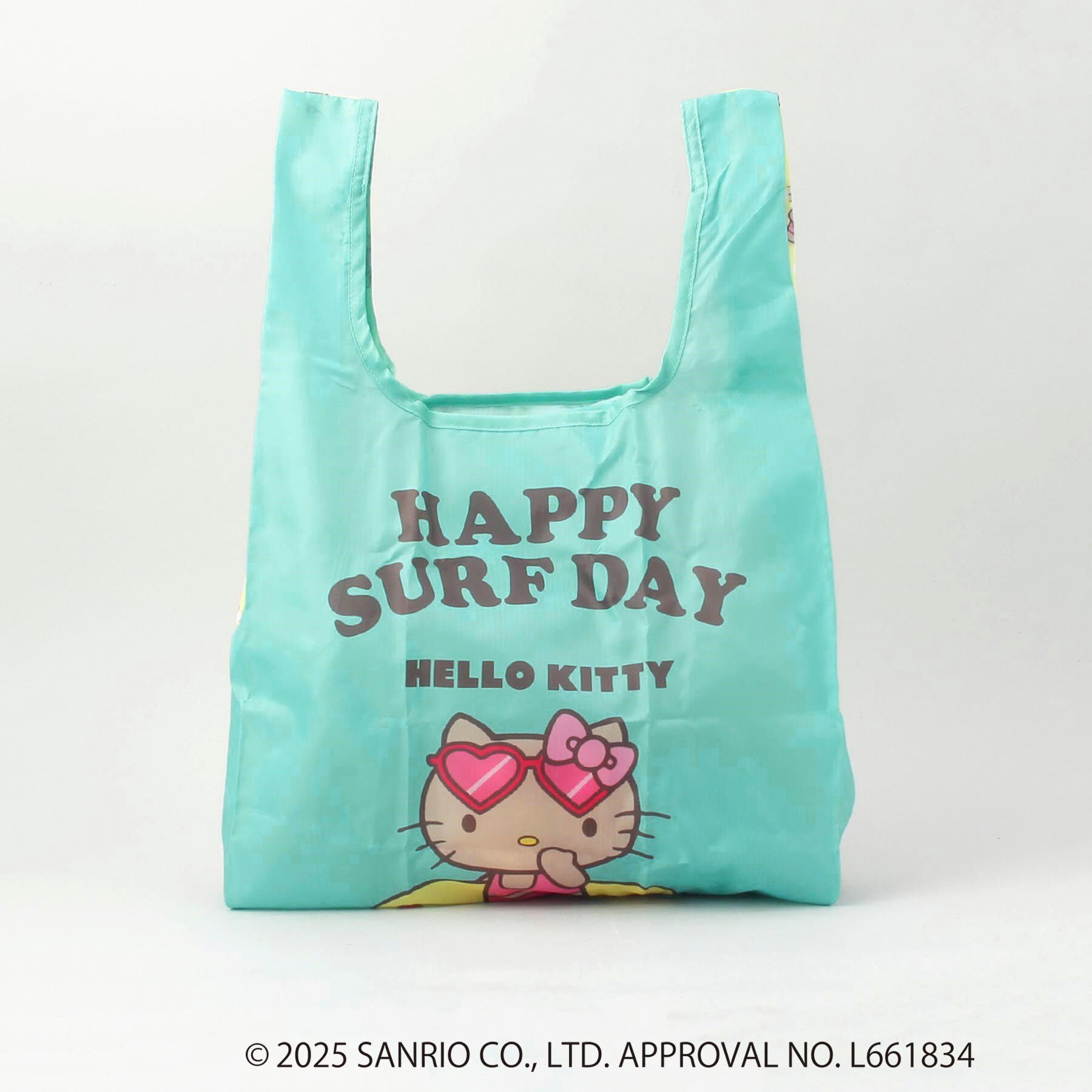 212 KITCHEN STORE「日焼けハローキティ エコバッグ M MINT」|その他|