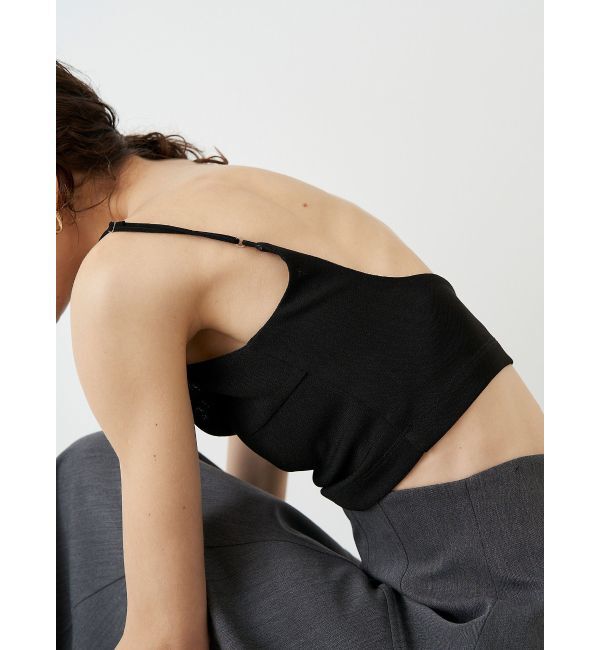 ELENDEEK「BACK OPEN PAD CAMI」|キャミソール|