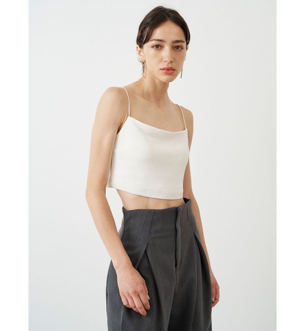ELENDEEK「BACK OPEN PAD CAMI」|キャミソール|