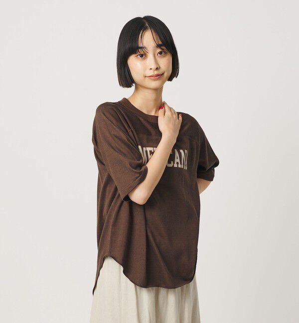 BEAUTY&YOUTH UNITED ARROWS「＜Americana＞フットボール Tシャツ」|Tシャツ・カットソー|