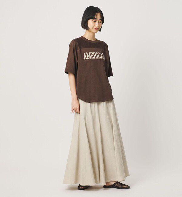 BEAUTY&YOUTH UNITED ARROWS「＜Americana＞フットボール Tシャツ」|Tシャツ・カットソー|