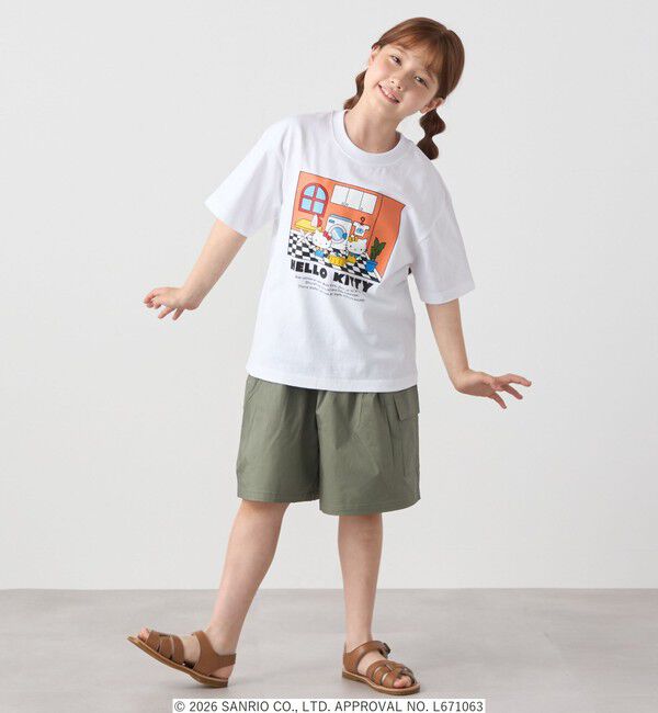 SHIPS any「Hello Kitty &times; SHIPS any: ハローキティ プリント TEE <KIDS>」|Tシャツ・カットソー|